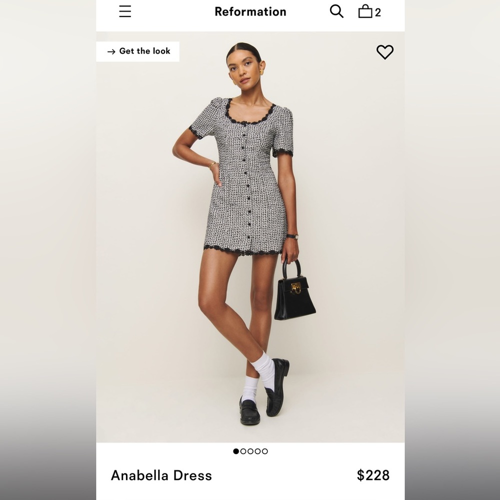 Reformation Arabella dress